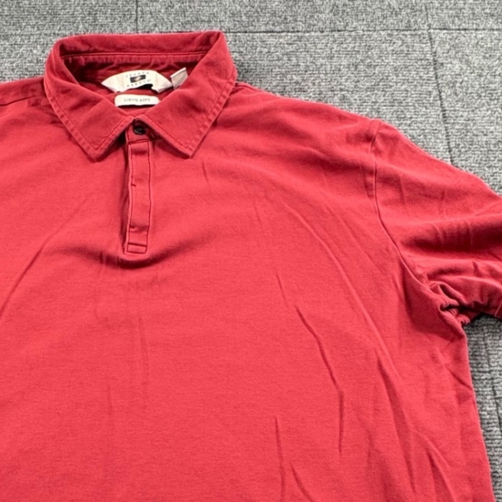 Joseph Abboud Liquid Soft Polo Shirt Mens XXL Red Short Sleeve Casual Classic